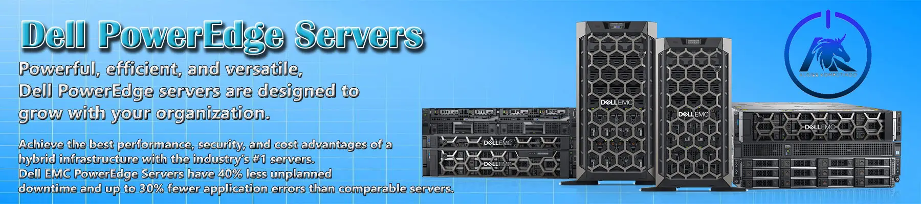 Baner Dell PowerEdge Server